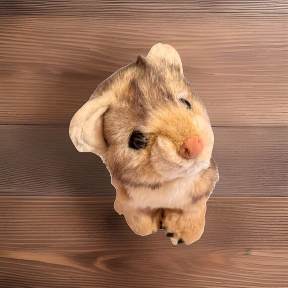 LION CUB Discovery Channel Plush Stuffed Animal Collectible Vtg Cat Kitten 2002 - Picture 12 of 13